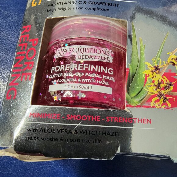 3 Three New Spascriptions Glitter Peel Off Face Masks Be Dazzled - Picture 4 of 11